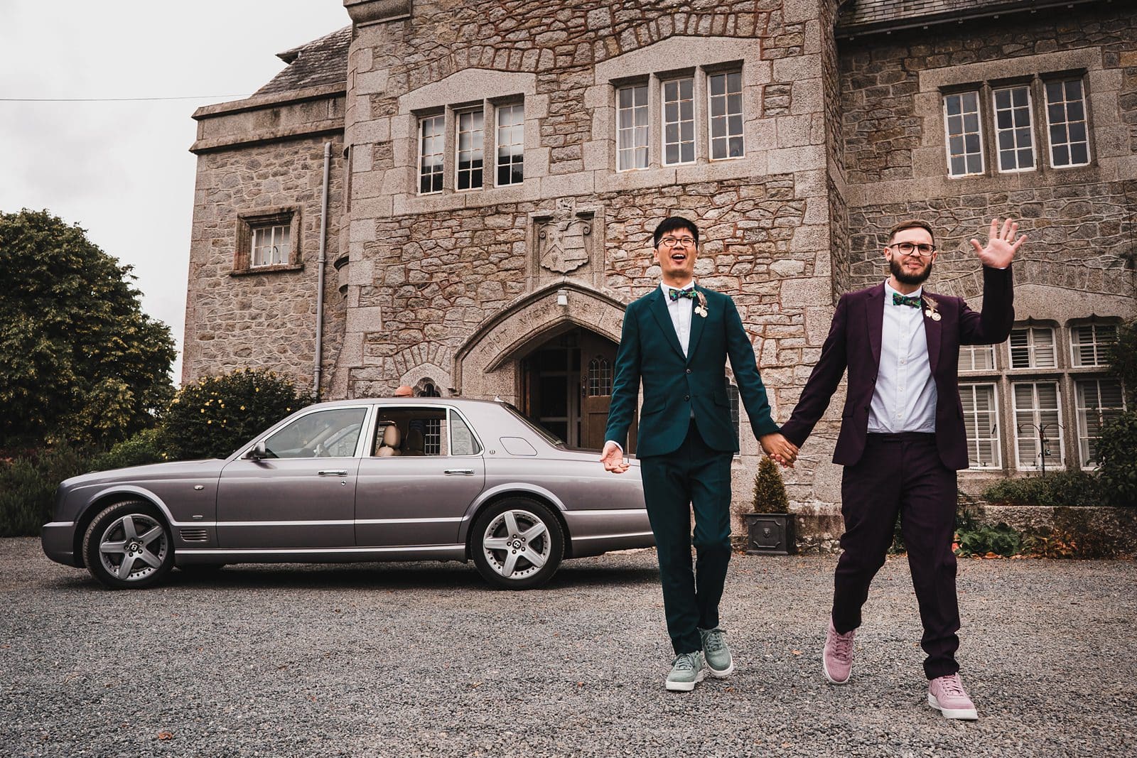 trefusis estate wedding